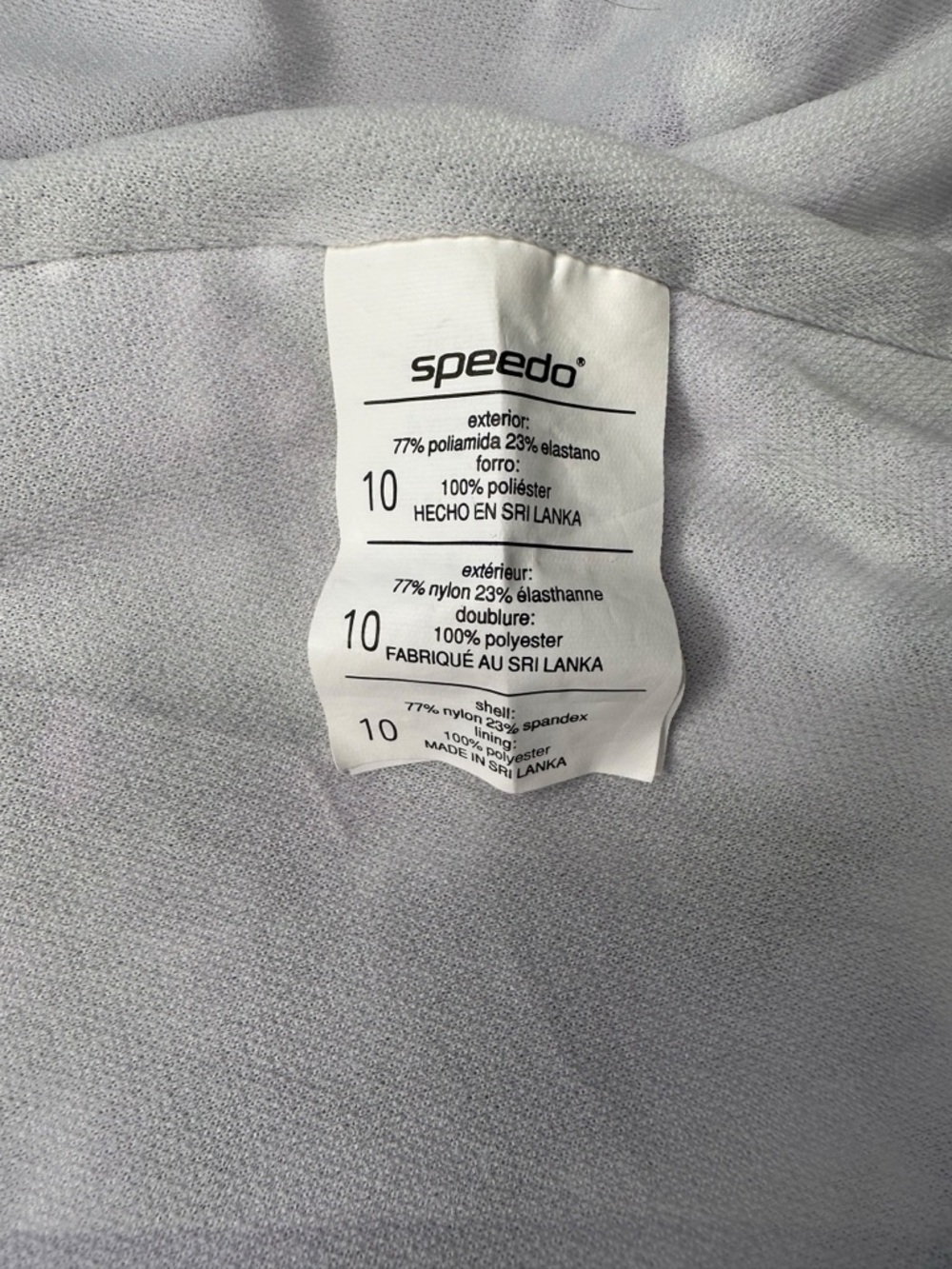 Speedo Ultraback One-Piece Swimsuit – Women’s Size 10 | Purple - Picture 11 of 11